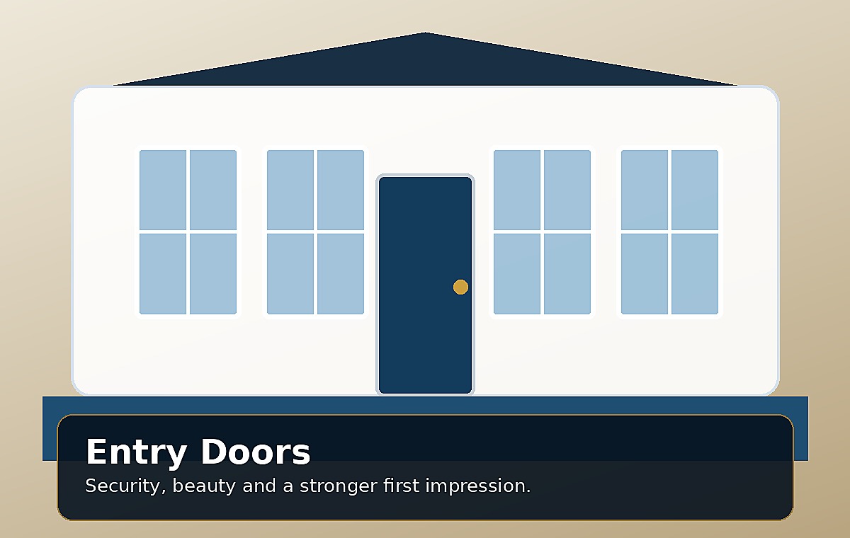 Entry doors